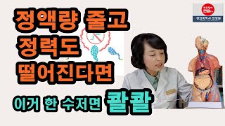 정액량 줄고 떨어진 정력엔 매일 이거 한 수저 드시면 