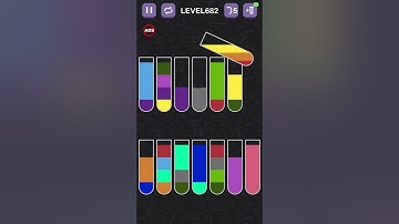 water_level_682 #watersortpuzzle #puzzle #game #sortpuzzle #color