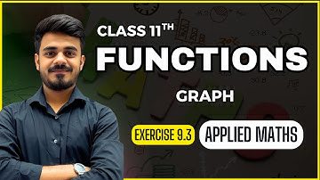 Functions| Graph of Real Functions| Exercise 9.3| Class 11th| Applied Maths| CBSE 2025-26