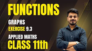 Functions| Graph of Real Functions| Exercise 9.3| Class 11th| Applied Maths| CBSE 2025-26