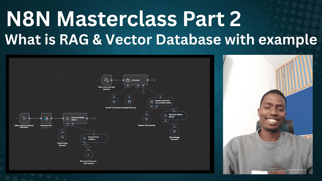 N8n Rag Example Structures n8n masterclass part 2 | what is RAG with example? - YouTube
