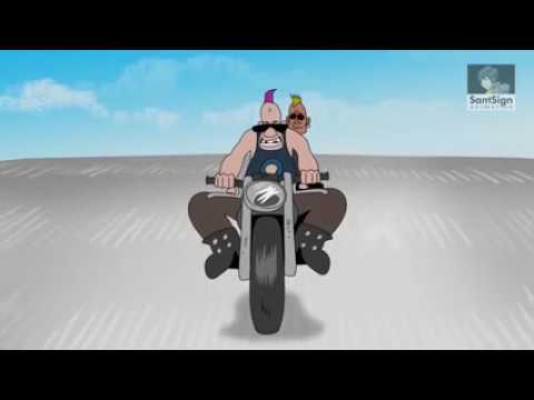 Kartun  Lucu Balap  Motor  Tergokil YouTube