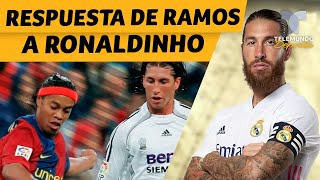 La épica respuesta de Ramos al trolleo de Ronaldinho | Telemundo Deportes
