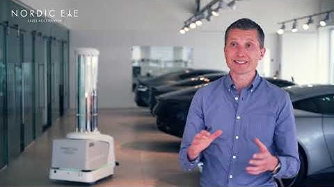 HWM using incredible NESA Robotics to protect their showroom from COVID-19