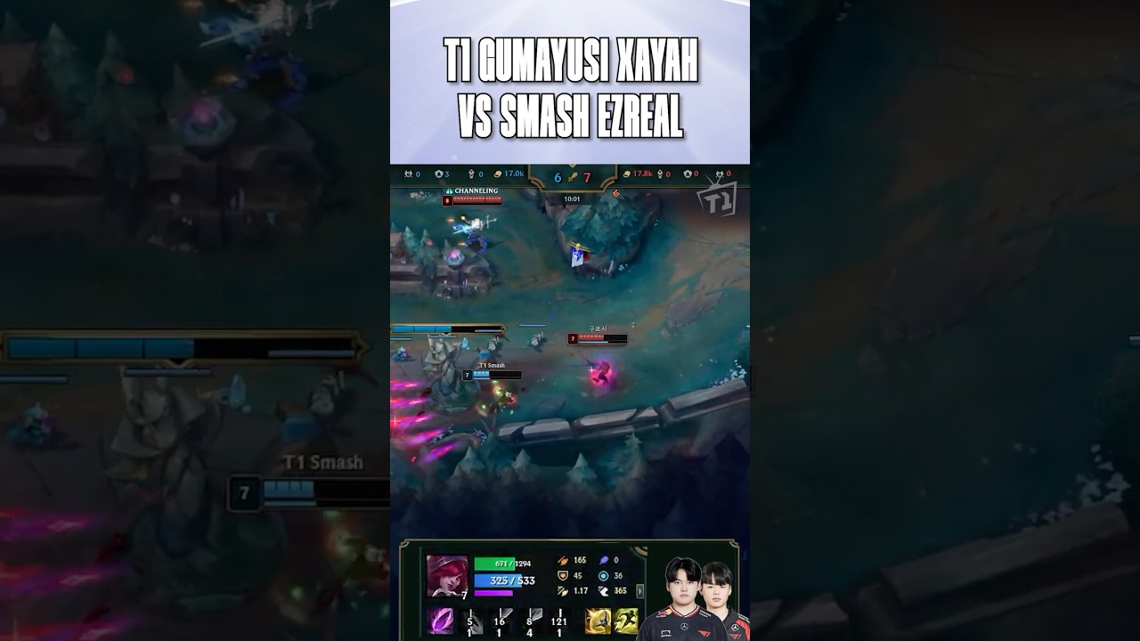 T1 Gumayusi Xayah Vs Smash Ezreal