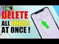 Delete ALL iPhone EMAILS At Once * HIDDEN TRICK *