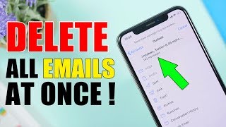 Delete ALL iPhone EMAILS At Once * HIDDEN TRICK *