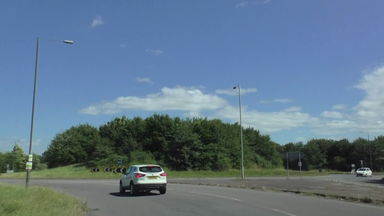 Driving On Tudor Way, Bromyard Road, Grove Way & Hams Way, Worcester