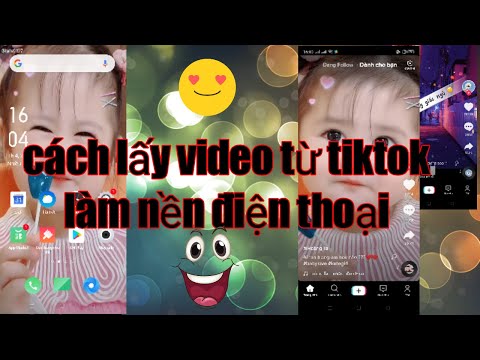 Cách lấy video từ tiktok làm hình nền điện thoại