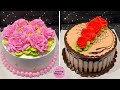 5+ Most Satisfying Cake Decorating Technique From Asia | Amazing Chocolate Cake Tutorials
