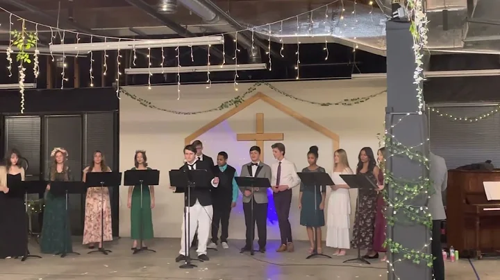 Blake sings My Girl with Vanguard