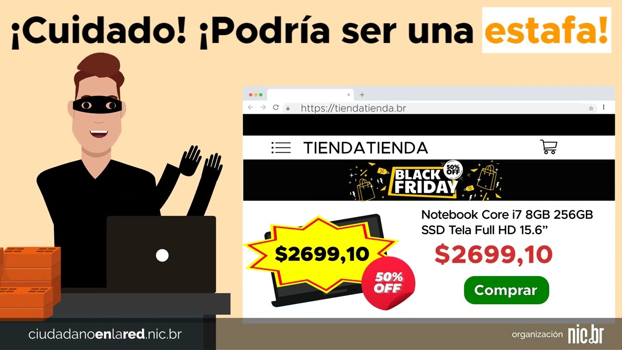 Ten cuidado durante el Black Friday