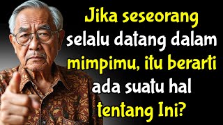 ketika seseorang datang dalam mimpimu, itu berarti ada suatu hal tentang orang itu?