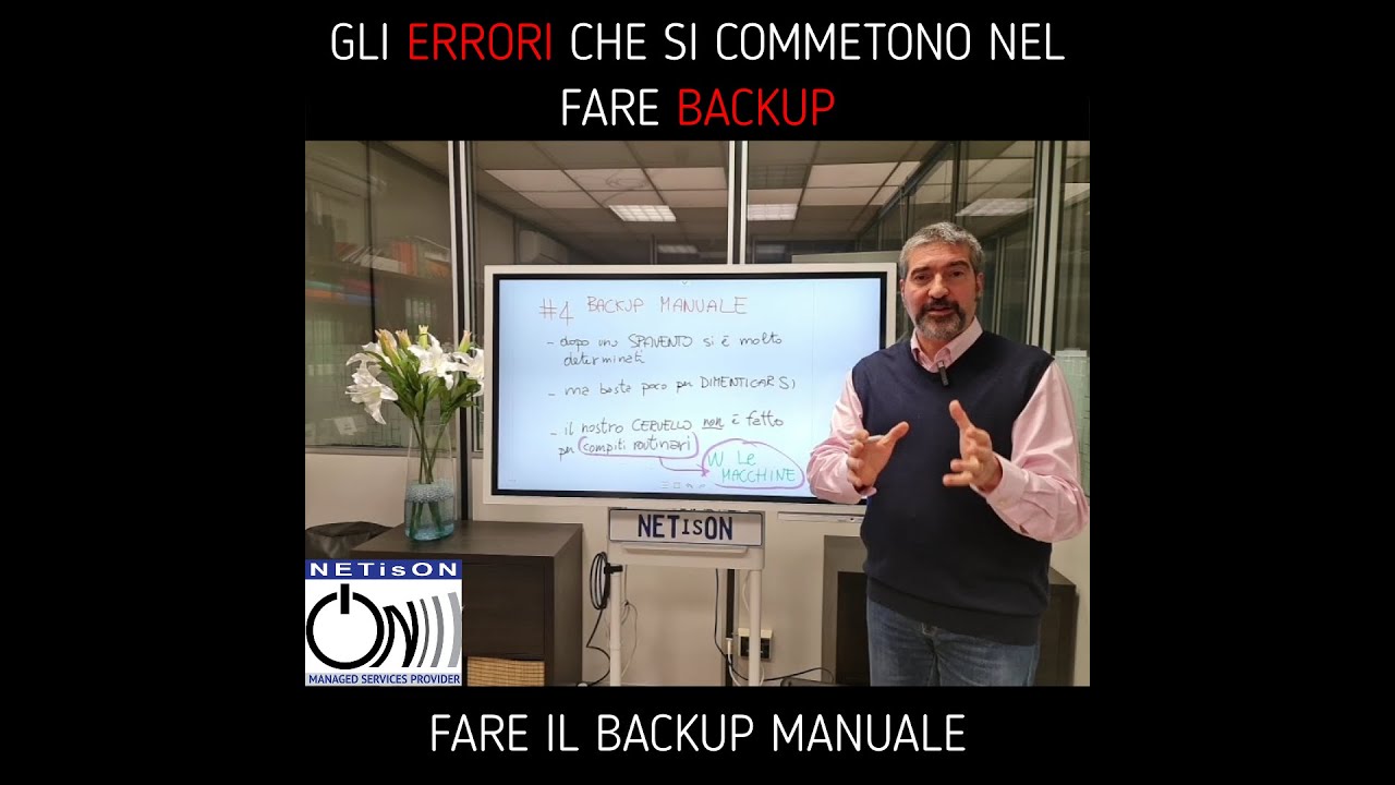 𝗚𝗹𝗶 𝗘𝗿𝗿𝗼𝗿𝗶 𝗱𝗮 𝗘𝘃𝗶𝘁𝗮𝗿𝗲 𝗻𝗲𝗹 𝗕𝗮𝗰𝗸𝘂𝗽 #𝟮- 𝗕𝗮𝗰𝗸𝘂𝗽 𝘃𝘀 (𝗗𝗿𝗼𝗽𝗕𝗼𝘅, 𝗥𝗔𝗜𝗗, 𝗕𝗮𝗰𝗸𝘂𝗽 𝗠𝗮𝗻𝘂𝗮𝗹𝗲)