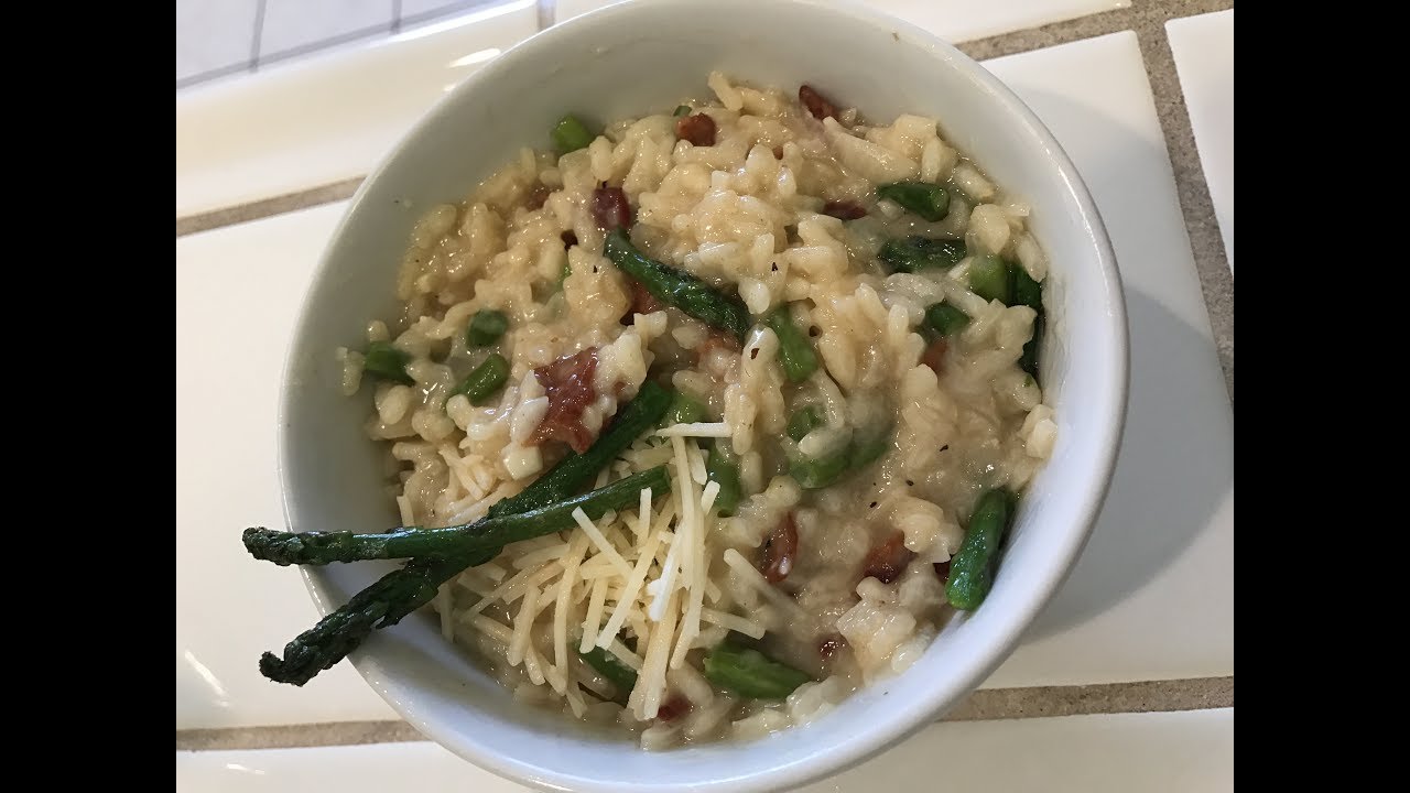 Asparagus Bacon Risotto FriendsEAT