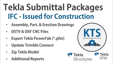 Tekla Submittals - IFC (Issued for Construction)