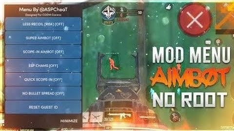 CODM IOS HACK V1.0.49! MOD MENU FOR COD MOBILE! CHEAT CODM IOS/ANDROID!GLOBAL AND GARENA!100% SAFE