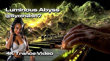 Luminous Abyss - Uplifting Trance Video in 4K | Euphoric High-Tempo in a Cinematic Space Nebula