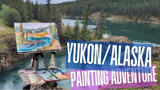 Join me on a watercolour painting trip to the Yukon & Alaska!