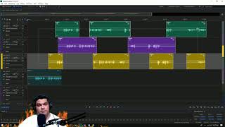 Moving Multiple Synced Tracks in Adobe Audition CC 2019