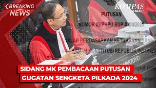 Download lagu LIVE - Sidang MK Pembacaan Putusan Gugatan Sengketa Pilkada 2024