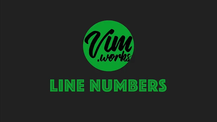 Line Numbers in Vim