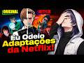 Netflix e suas Adaptações. React Viajante Galáctico ANIMES que foram DESTRUÍDOS pelas "ADAPTAÇÕES"