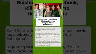 Download Lagu Geisha Resmi Comeback, Rilis Lagu Bertema Harapan di Balik Kehancuran MP3 Download Lagu Geisha Resmi Comeback, Rilis Lagu Bertema Harapan di Balik Kehancuran MP3