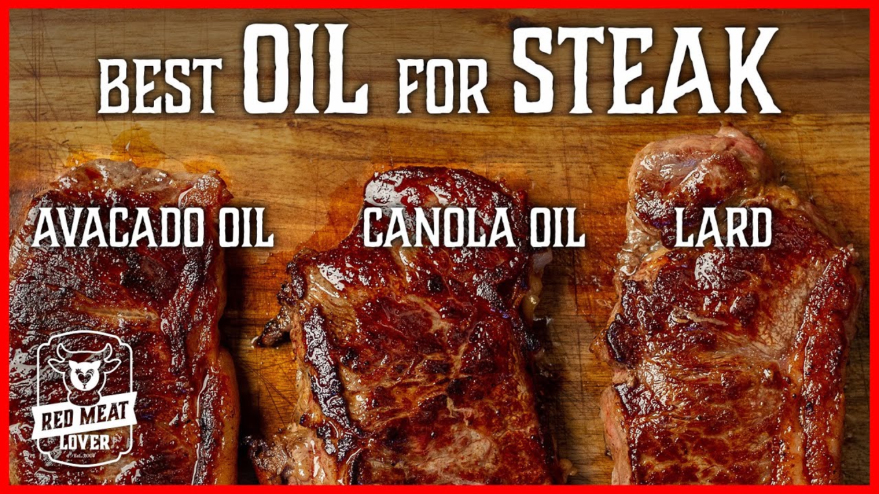 What's the secret to pan-searing a steak with regard to oil's smoking  point? - Seasoned Advice