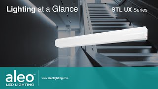 Lighting at a Glance - E6: STL UX LED Stairwell Strip Luminaire – CCT Select