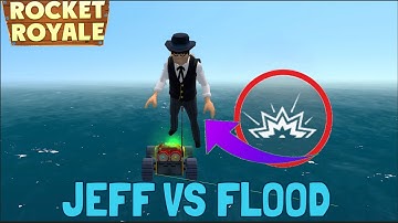 Rocket Royale JEFF VS FLOOD EVENT - Android Gameplay #231