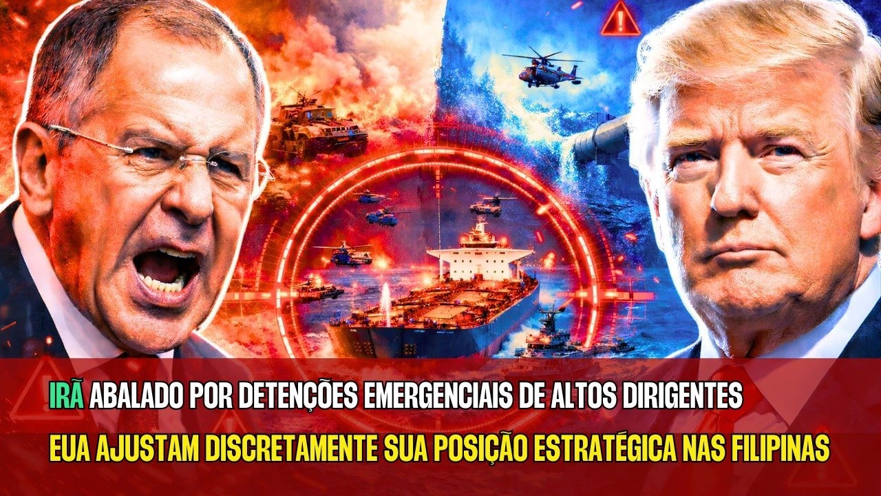 Irã em crise com prisões de altos líderes — EUA ajustam estratégia nas Filipinas