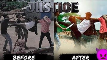 How to shoot and edit Fight scene in KineMaster ! Complete Tutorial 🔥 step by step 2024