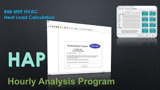 Famous Hourly Analysis Program | HAP | Explanation Malayalam | Heat Load calculation using HAP | Profile