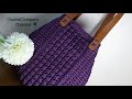 شنطه كروشيه بخيط المكرميه #صحبه_الكروشيه / Crochet Bag