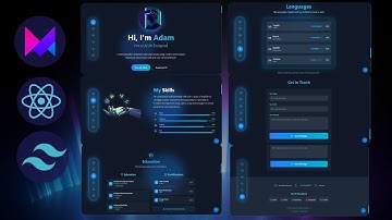 🔥Build a Responsive Portfolio Website with Advanced Animations | ReactJS, TailwindCSS, Framer Motion