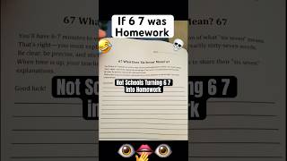 6 7 Homework 💀 #TheManniiShow.com