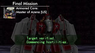 Armored Core: Master of Arena | Final Mission: Nine-Ball Seraph [No Human+ Upgrade]