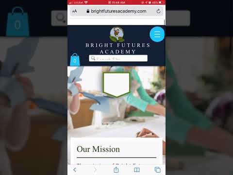 Bright Futures Academy registration Form