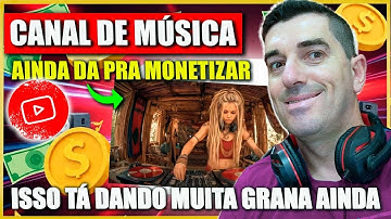 Monetizar Canal de Música 2025: AI, Passo a Passo Completo! 💰