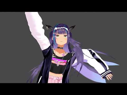 【Vroid】B美ちゃんでセイキンダンス【blender】