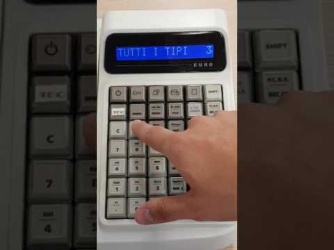 Modelli Olivetti: Ristampa dal DGFE di una giornata di scontrini