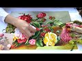 Hand Embroidery Art - Wild Rose Bush - ThuongEmbroidery
