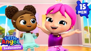 Jill Wants to Be a Ballerina | Little Angel in Indonesian | Cartoons and Children's Songs