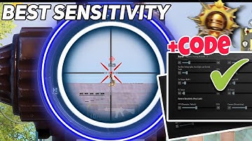 PUBG/BGMI Best Sensitivity 2025 + Code | Zero Recoil Settings Full Guide