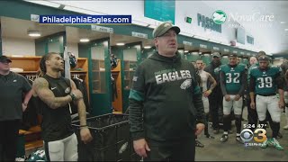 Eagles' Head Coach Doug Pederson Delivers Victory Speech After Beating Cowboys