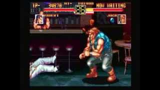 Art Of Fighting Anthology - Art Of Fighting (Playstation 2) Game Play
