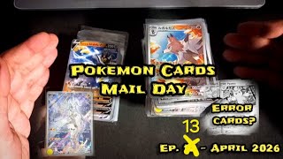 Pokemon Card Mail Day w/ Hundreds of Sealed Promo Cards | Error Cards?! | Episode 13, April 2026