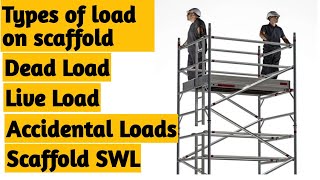 Types of load on Scaffold | Dead Load | Live Load | Dead Load Calculation |Scaffolding |