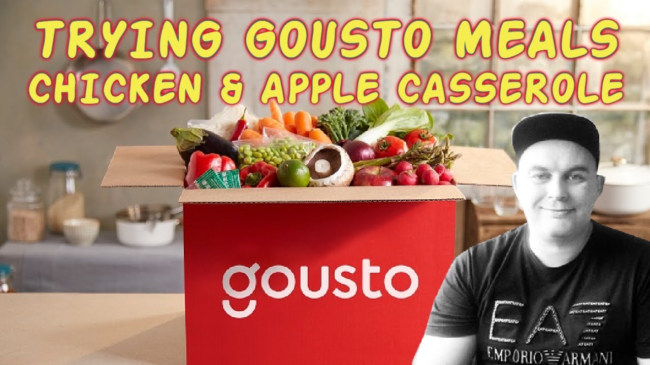 TRYING GOUSTO MEALS CHICKEN & APPLE CASSEROLE YouTube